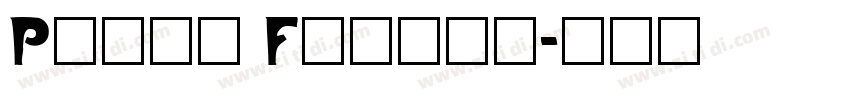 Paris Forbel字体转换